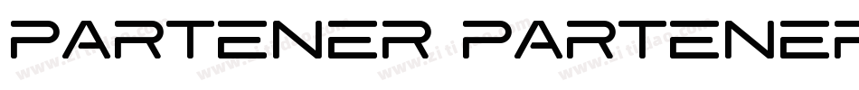 PARTENER partener字体转换